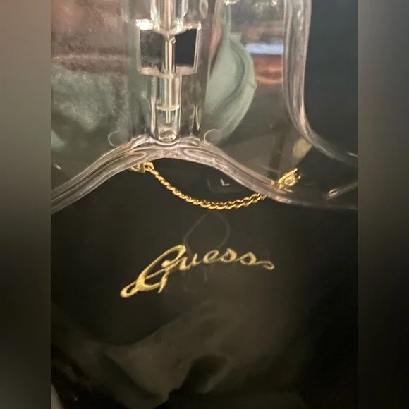 NWOT Guess Women's Classic Black Double-Breasted Pea Coat